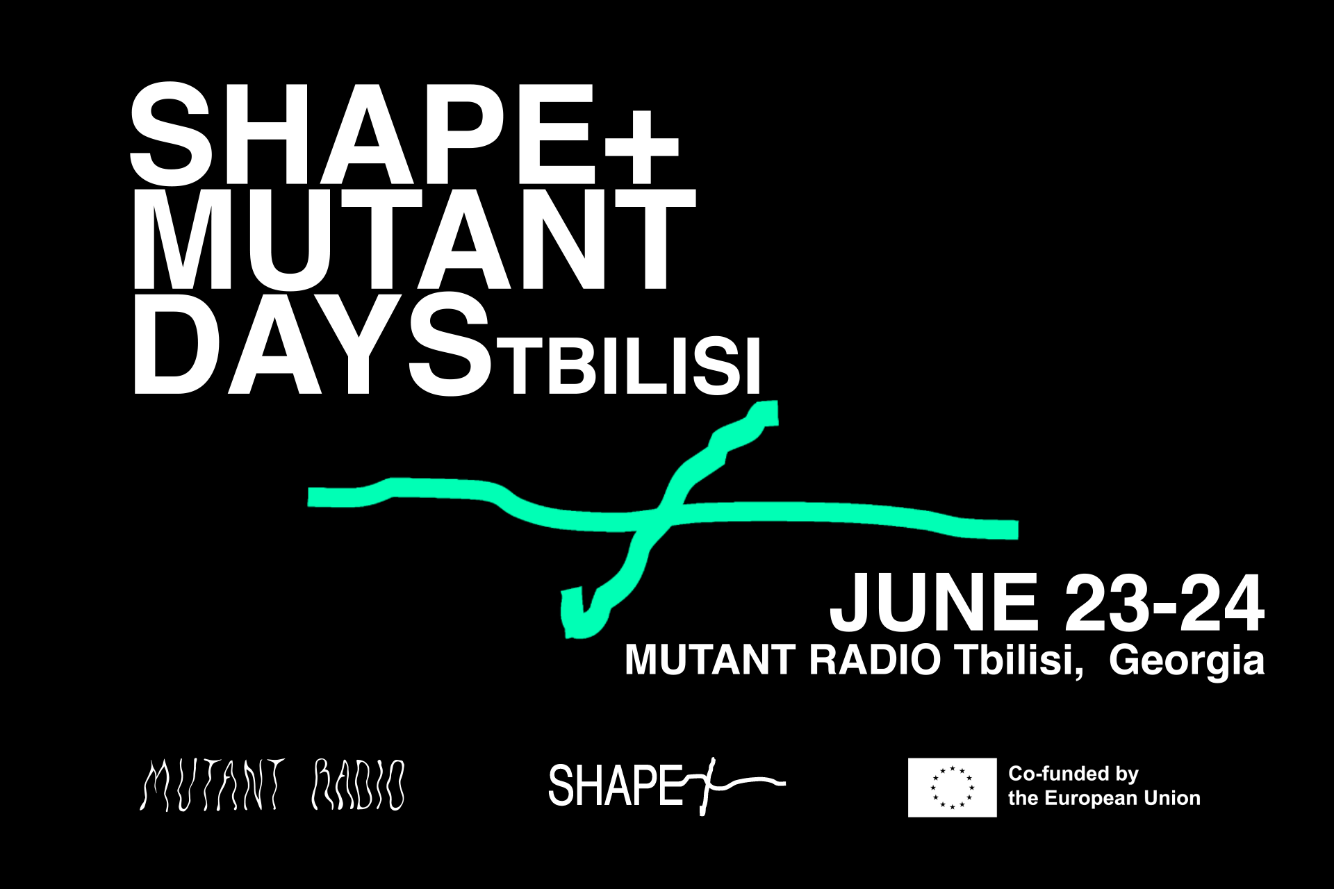 SHAPE+ announces showcase with Tbilisi\'s Mutant Radio